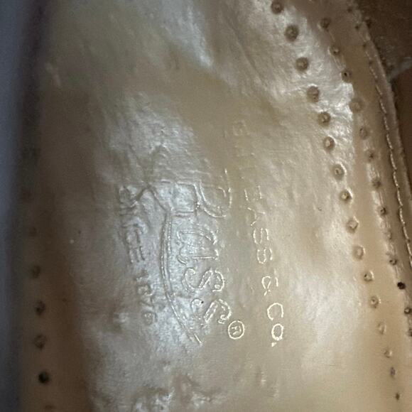 G. H. Bass Weejuns Frazier Mens Leather Kiltie Tassel Loafers Shoes Size 10.5 C - Picture 11 of 12